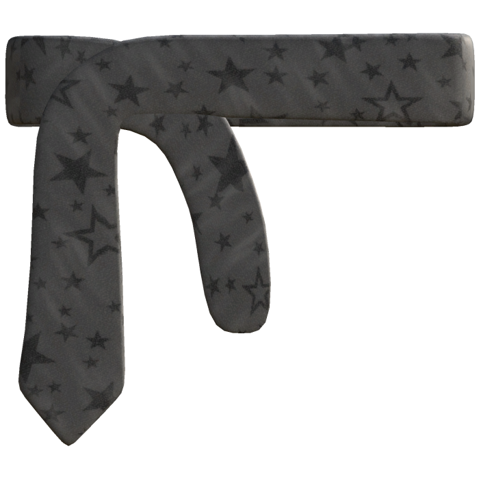 Black Star Tie Belt