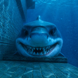Climb Scary Shark Tower