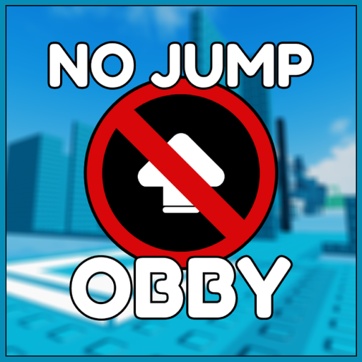 NO JUMPING OBBY official Roblox game thumbnail