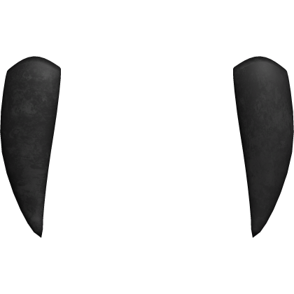 black halloween vampire fang teeth