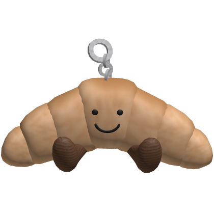 jellycat croissant keychain Roblox item