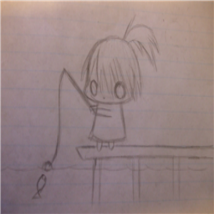 Chibi fishing Roblox decal