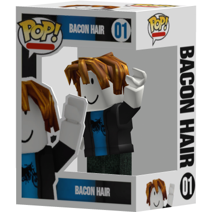 Collectible Bacon Hair Pop Figure Roblox item