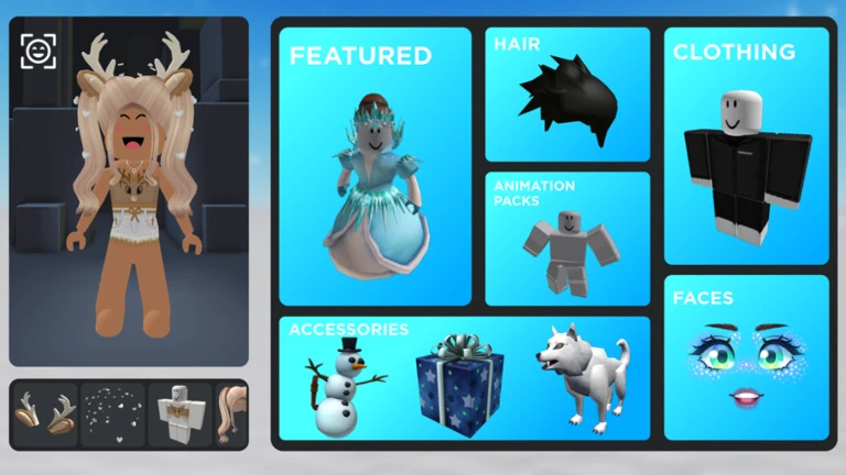 Catalog Avatar Creator เซิร์ฟเวอร์อัปเดตการทดสอบ - Roblox