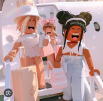 Only robux for my sister and my mom