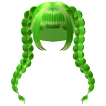 Cutesy Braided Twintails