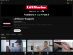 LiftMaster SUPPORT