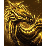 Dragon Angels Golden