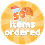 You ordered 50 items!