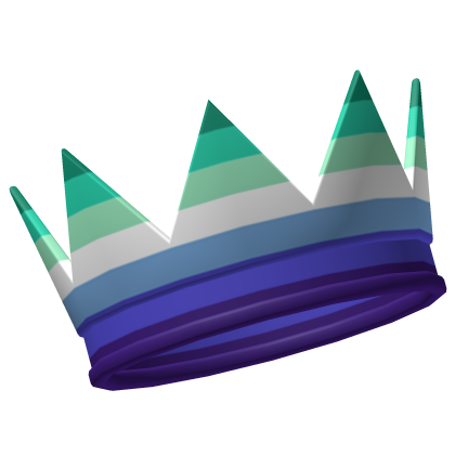 Floating Gay Pride Crown