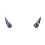 [ ⚜️ ] Regal Porcelain Devilish Horns [ pbr ]