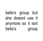 bella's plaza!