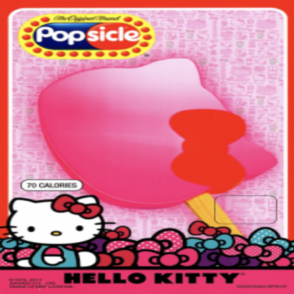 Hello Kitty Popsicle Sticker Roblox decal