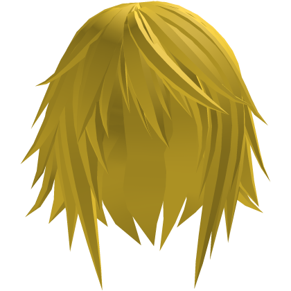 short straight emo hair (noob yellow)