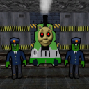 Survive scary train in area 51