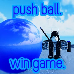 push ball. win game. icon