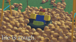 spawnuj ziemniaki, dopóki twoja gra się nie skończy