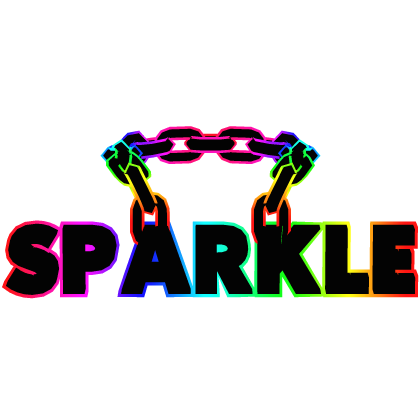 Cartoony Rainbow Sparkle Chain Roblox item