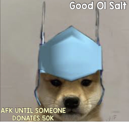 AFK until someone donates 50k
