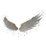 Heavenly Golden Seraph Wings