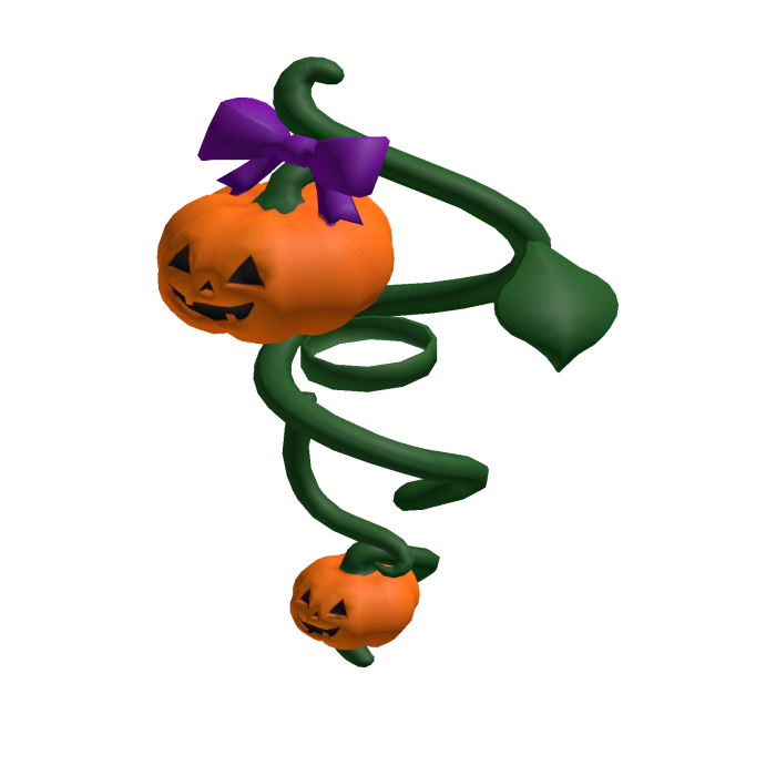 Halloween Pumpkin Bow Vine (for korblox)