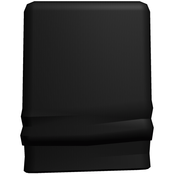 Long Black Turtleneck Sleeve | Left
