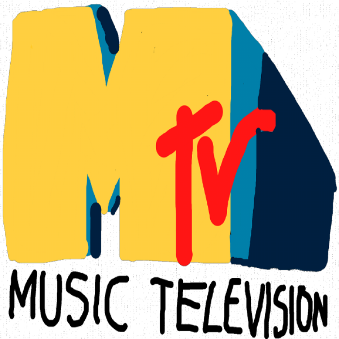 My drawing of MTV logo Roblox decal