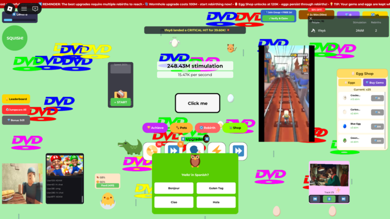 click to stim screenshot 2