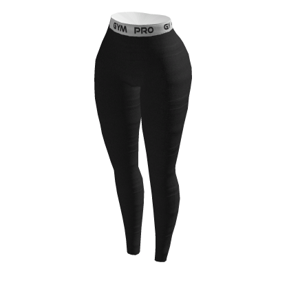 black gym pants