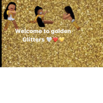 Golden glitters