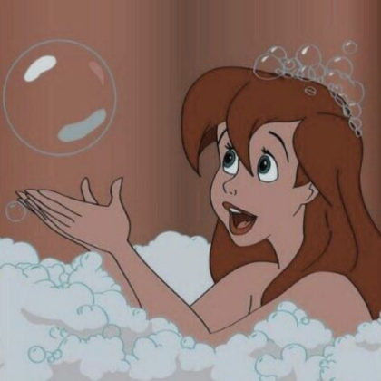 Cartoon profile picture Ariel the little mermaid Roblox decal