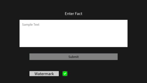A Fact Train Meme Simulator