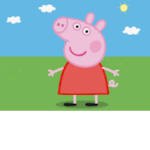 Peppa pig hockey sticks