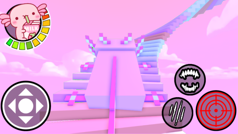 Axolotl Obby 🌸 screenshot 3