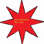 Great Red Ruby Star Lines
