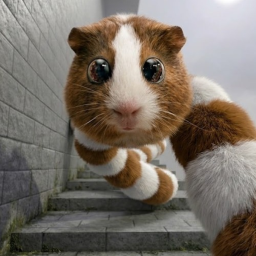 Climb Scary Hamster Tower!😯