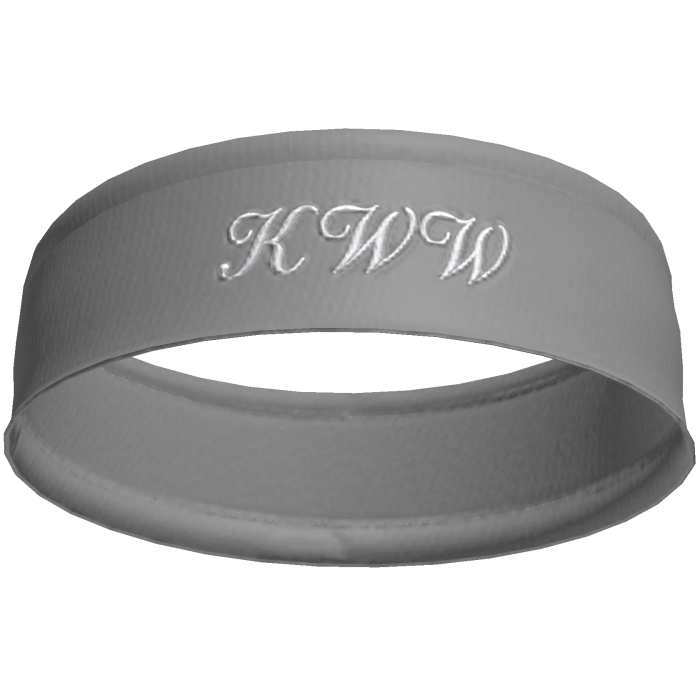 Light Grey ‘KWW y2k headband 