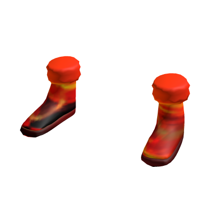 Trippy Orange Boots thumbnail