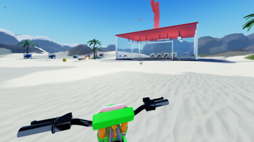 Dirt bike Sand Pit 