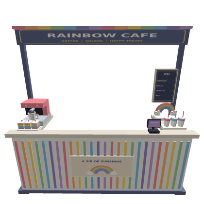 Rainbow Cafe Stand
