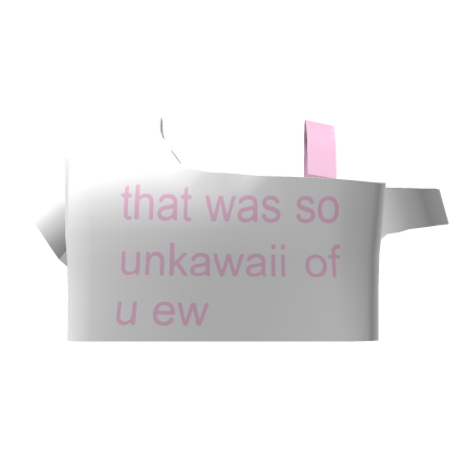 ♡ unkawaii in white n pink thumbnail