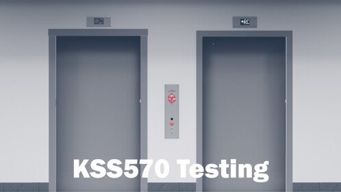 Kone KSS570 Testing