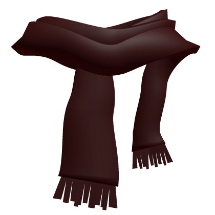 Red Grunge Scarf