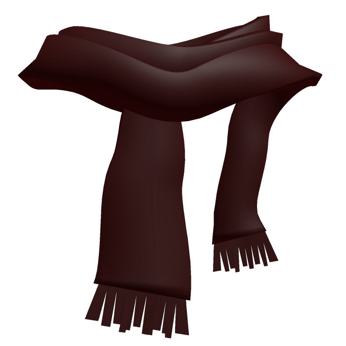 Red Grunge Scarf