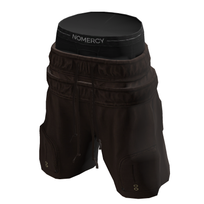 String Shorts - with Boxers (Brown)