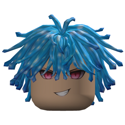 Spiky Anime Boy Hair (Azure)