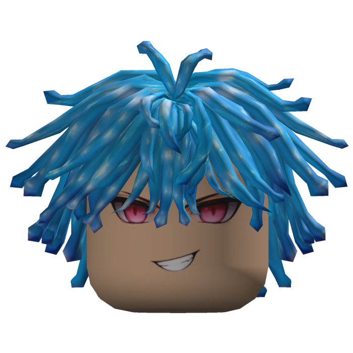 Spiky Anime Boy Hair (Azure)