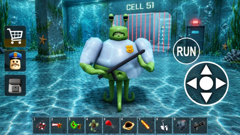 UNDERWATER ALIEN PRISON RUN! on Roblox