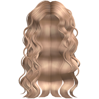 Curly Messy SuperStar Blonde Hair
