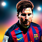 Messi fans only ganache